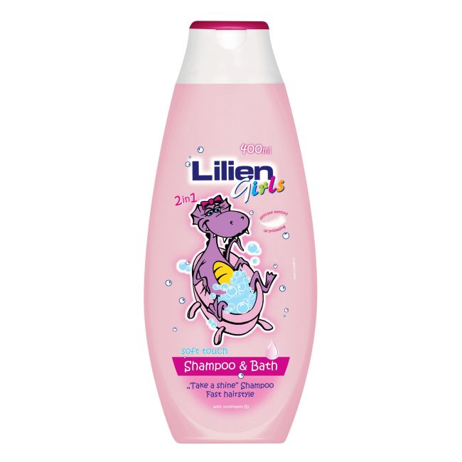 Шампунь для волос и пена для ванны для девочек Lilien, 400 мл
Шампунь для волос и пена для ванны для девочек Lilien, 400 мл