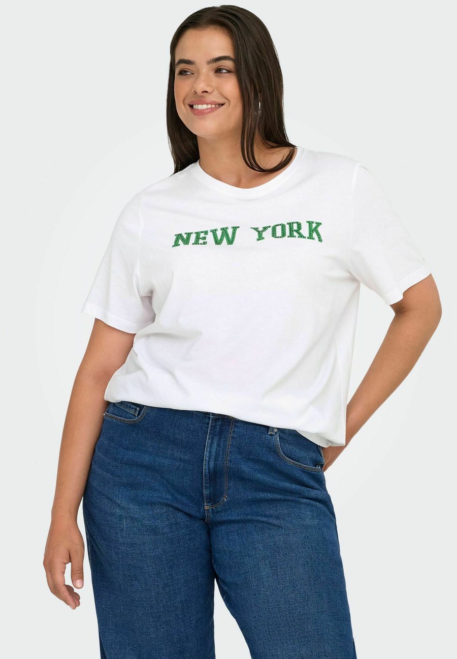 Футболка ONLY Carmakoma CARZAFIRO, Bright White/Off-White
Футболка ONLY Carmakoma CARZAFIRO, Bright White/Off-White