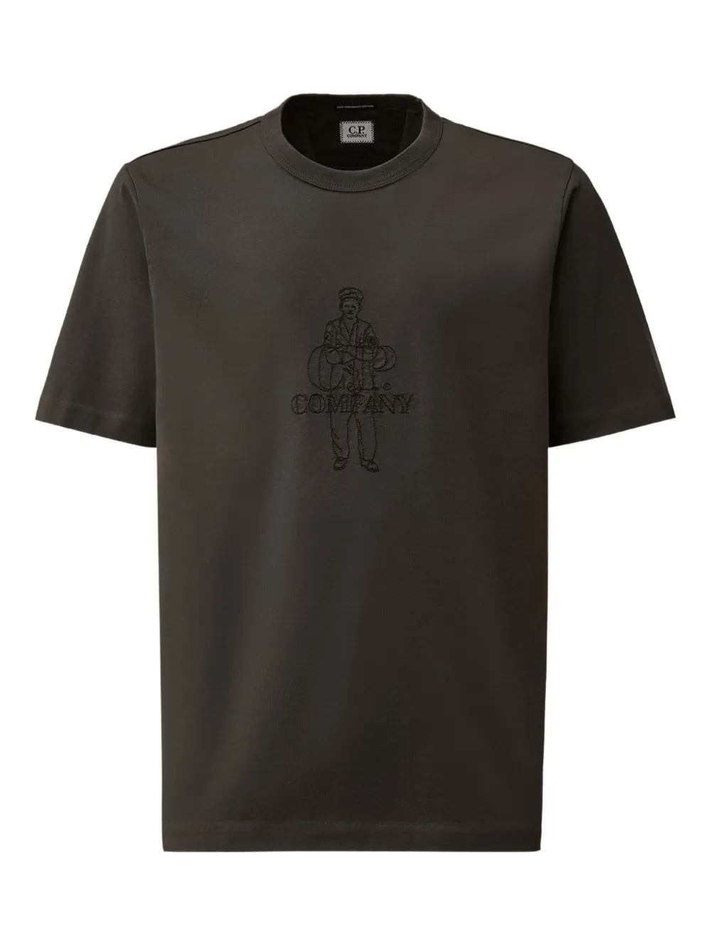 Футболка из хлопка с вышитым рисунком C.P. Company, серый
Футболка из хлопка с вышитым рисунком C.P. Company, серый