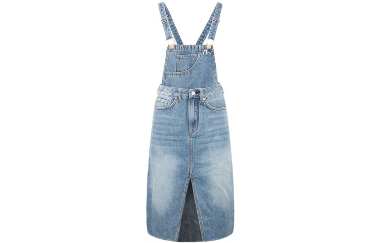 Платье без рукавов женское джинсовое синее Evisu
Платье без рукавов женское джинсовое синее Evisu