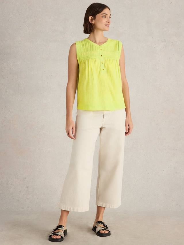 Топ без рукавов Isla из органического хлопка White Stuff, Light Yellow
Топ без рукавов Isla из органического хлопка White Stuff, Light Yellow