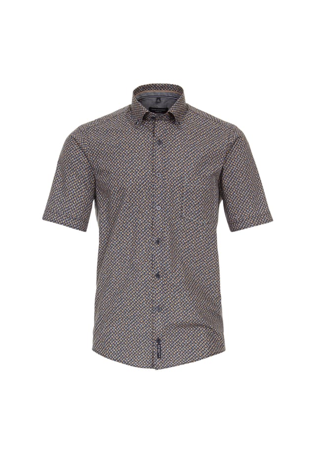 Повседневная рубашка с коротким рукавом и принтом повседневный крой Casamoda, синий
Повседневная рубашка с коротким рукавом и принтом повседневный крой Casamoda, синий