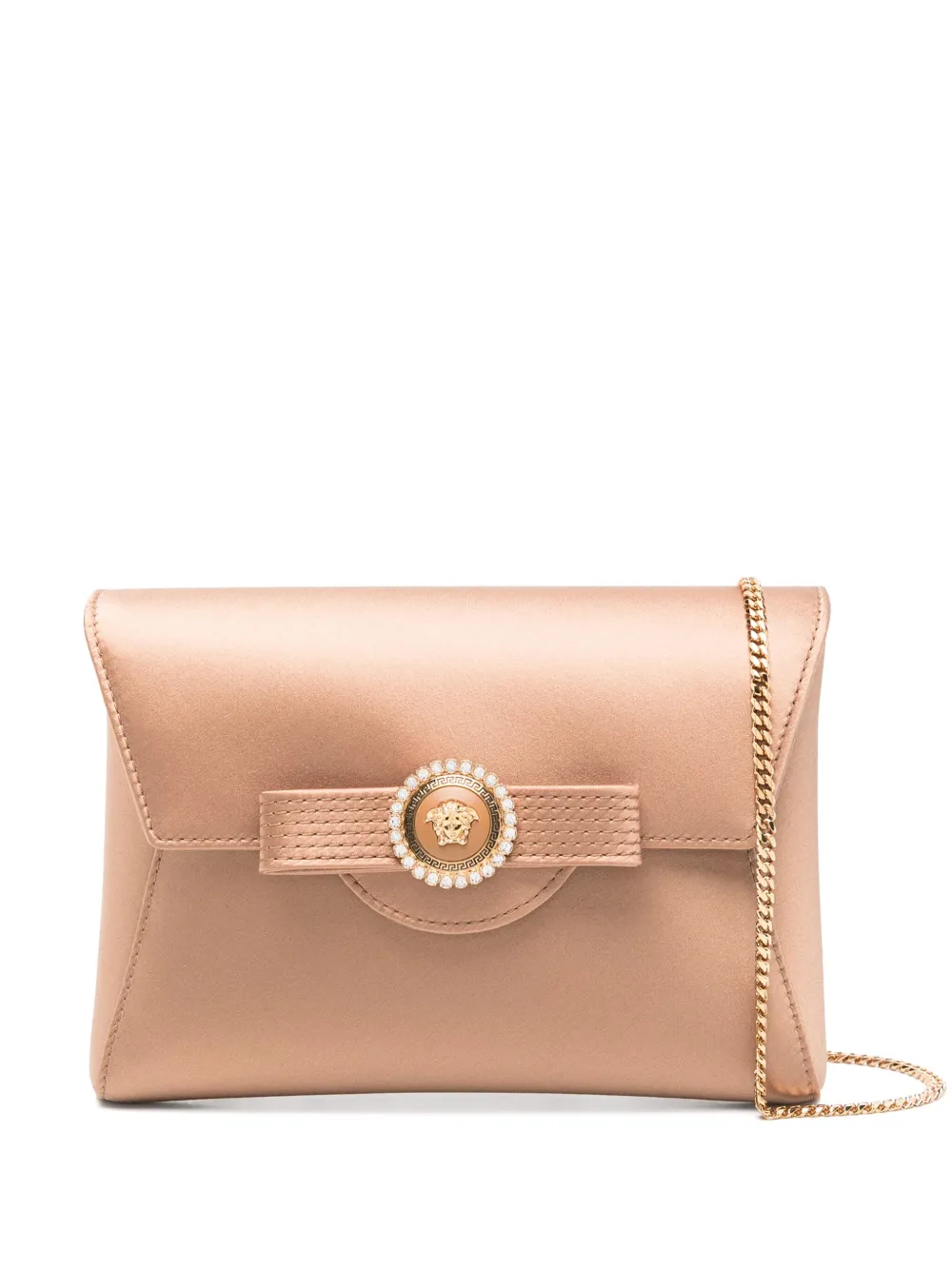 Клатч Crystal Ribbon Versace, коричневый
Клатч Crystal Ribbon Versace, коричневый