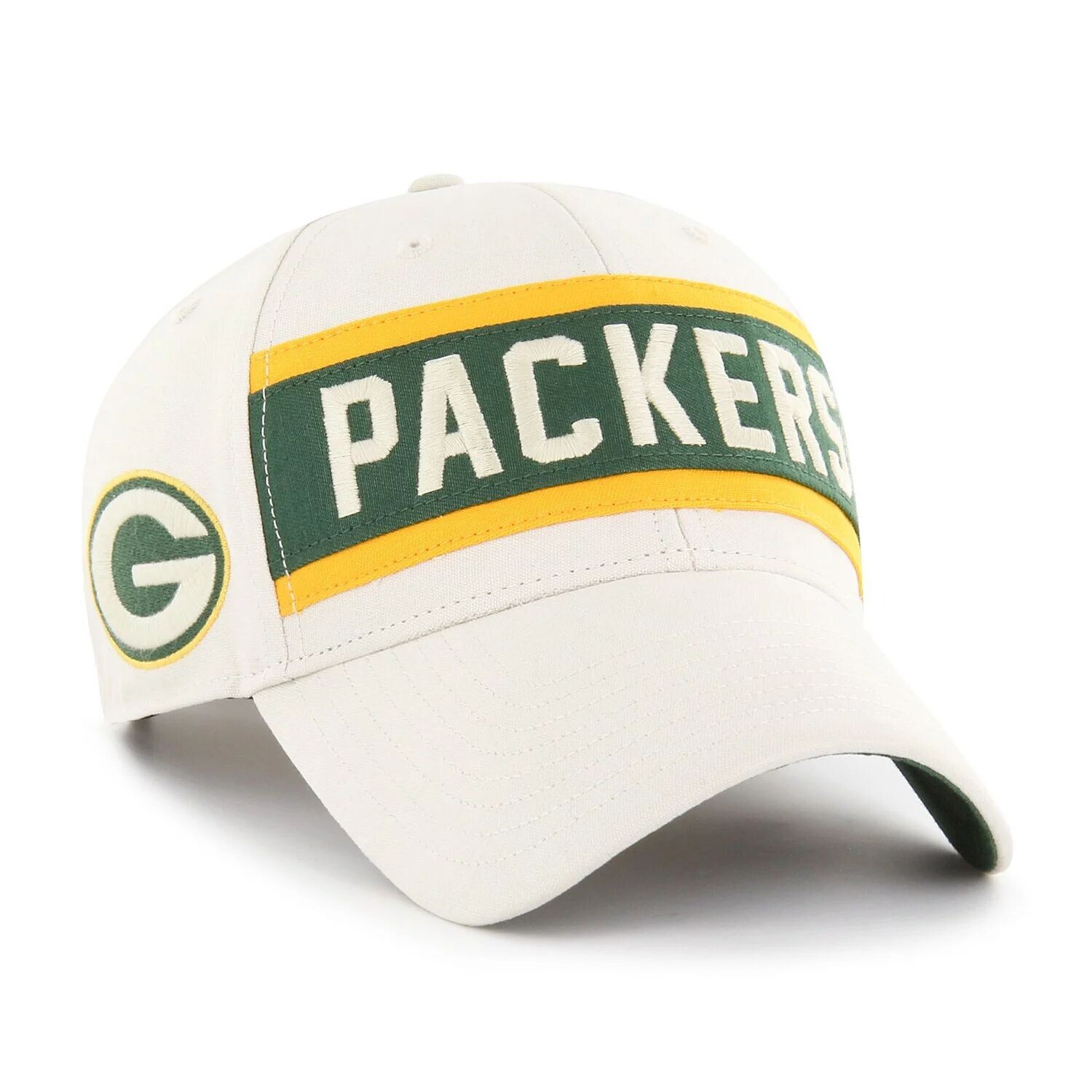 Мужская регулируемая кепка кремового цвета Green Bay Packers Crossroad MVP '47
Мужская регулируемая кепка кремового цвета Green Bay Packers Crossroad MVP '47