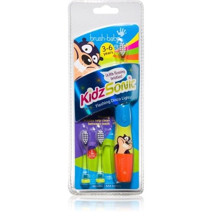Brush-Baby Зубная щетка Kidz Sonic 3-6 лет
Brush-Baby Зубная щетка Kidz Sonic 3-6 лет