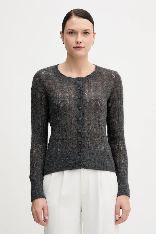 Кардиган с шерстью Hoss Intropia, серый
Кардиган с шерстью Hoss Intropia, серый