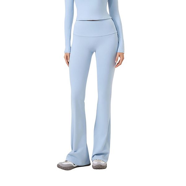 Женские брюки с высокой талией и расклешенными штанинами, складчатым поясом и эластичной тканью Anna-Kaci, Light Blue
Женские брюки с высокой талией и расклешенными штанинами, складчатым поясом и эластичной тканью Anna-Kaci, Light Blue