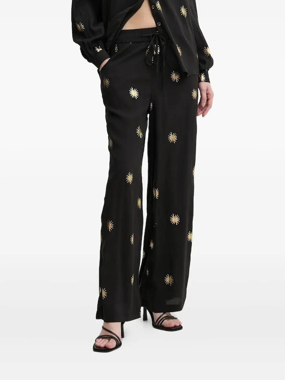 Брюки с принтом Never Fully Dressed, черный
Брюки с принтом Never Fully Dressed, черный