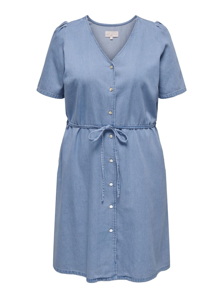 Платье до колена ONLY Carmakoma, светло-синий деним
Платье до колена ONLY Carmakoma, светло-синий деним