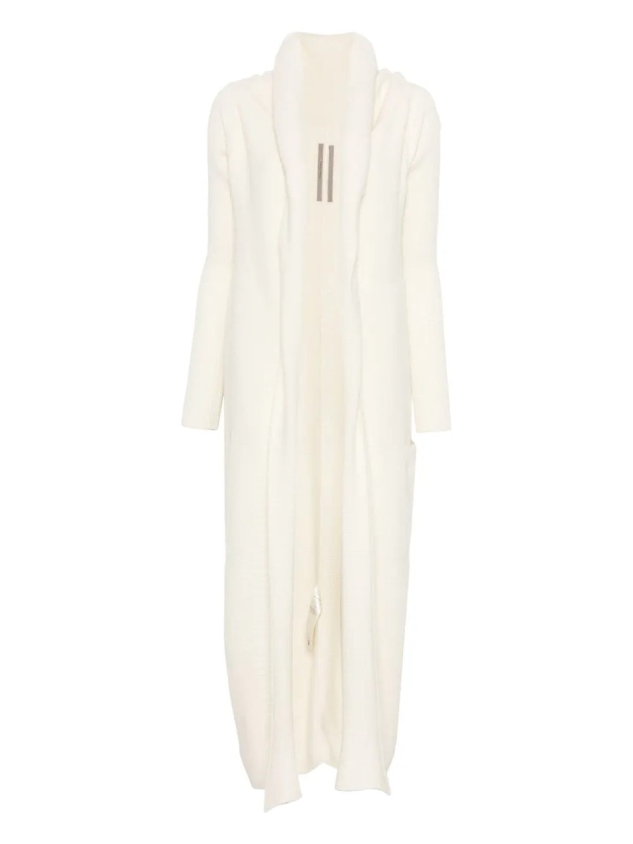 Пальто в рубчик от Rick Owens, белый
Пальто в рубчик от Rick Owens, белый