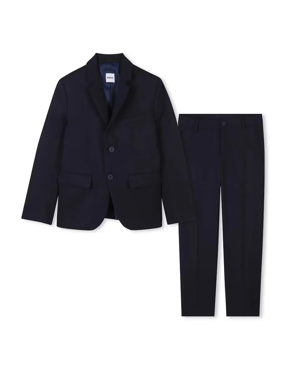 Детский костюм из 2 предметов в синем цвете BOSS Kidswear, синий
Детский костюм из 2 предметов в синем цвете BOSS Kidswear, синий