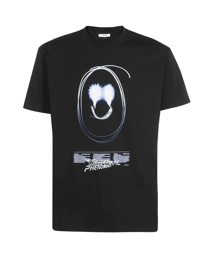 Хлопковая футболка с принтом Eytys, черный
Хлопковая футболка с принтом Eytys, черный