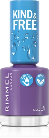 Лак для ногтей Rimmel Kind & Free, 167 Lilac Love 8 ml
Лак для ногтей Rimmel Kind & Free, 167 Lilac Love 8 ml