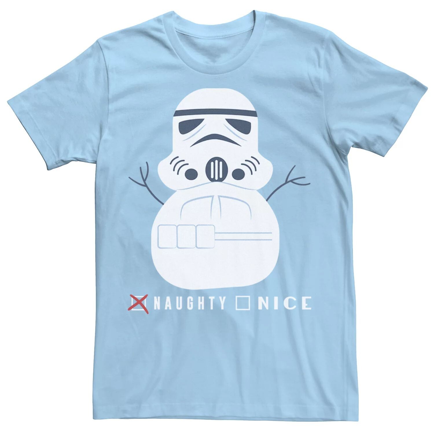 Мужская футболка с рождественским рисунком «Звездные войны: штурмовик, снеговик» Star Wars
Мужская футболка с рождественским рисунком «Звездные войны: штурмовик, снеговик» Star Wars