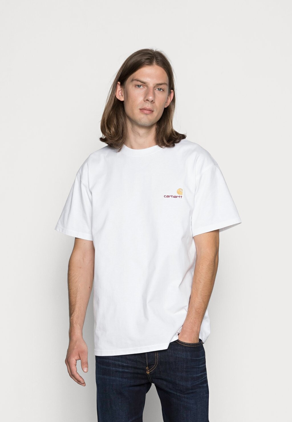 Базовая футболка American Script Carhartt WIP, белый
Базовая футболка American Script Carhartt WIP, белый