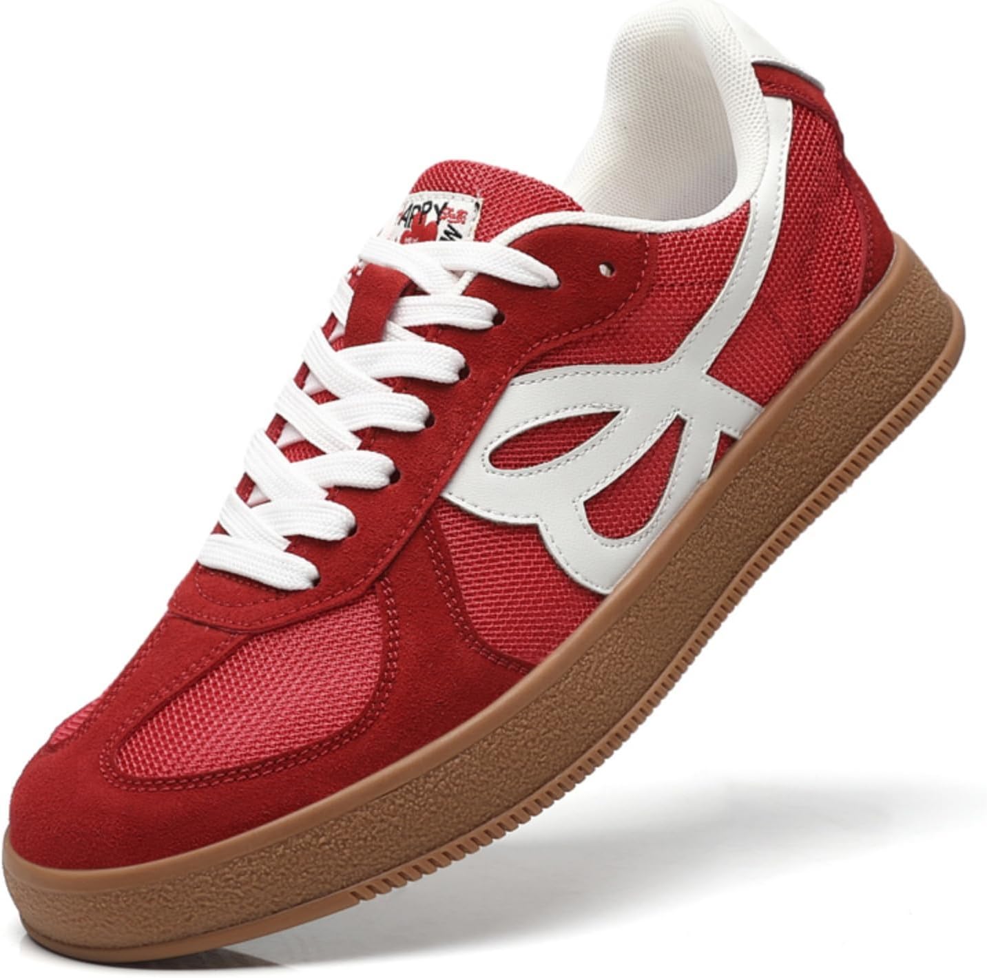 Мужские ретро-кроссовки, комфортные, дышащие, с сеткой и замшей, низкие, шнуровка, повседневные, для скейтборда, легкие, противоскользящие, для прогулок, работы, поездок, тенниса, путешествий и тренировок в спортзале Yrzhgdl, красный
Мужские ретро-кроссовки, комфортные, дышащие, с сеткой и замшей, низкие, шнуровка, повседневные, для скейтборда, легкие, противоскользящие, для прогулок, работы, поездок, тенниса, путешествий и тренировок в спортзале Yrzhgdl, красный