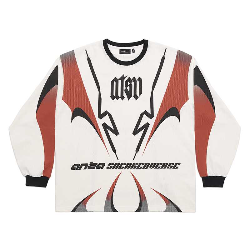 Anta Sneakerverse Вязаный костюм унисекс, папирус белый
Anta Sneakerverse Вязаный костюм унисекс, папирус белый