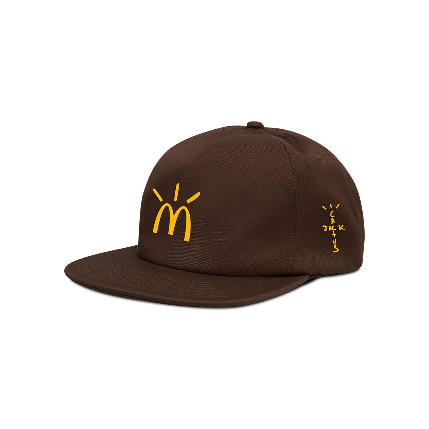 Коричневая шляпа Cactus Jack от Travis Scott x McDonalds Cactus Arches
Коричневая шляпа Cactus Jack от Travis Scott x McDonalds Cactus Arches