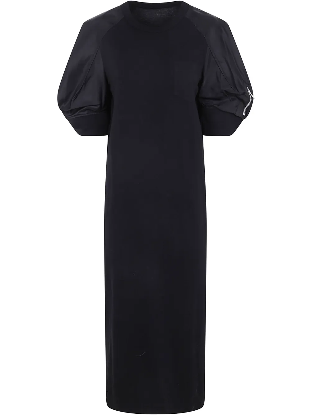 Платье макси со вставками Sacai, черный
Платье макси со вставками Sacai, черный