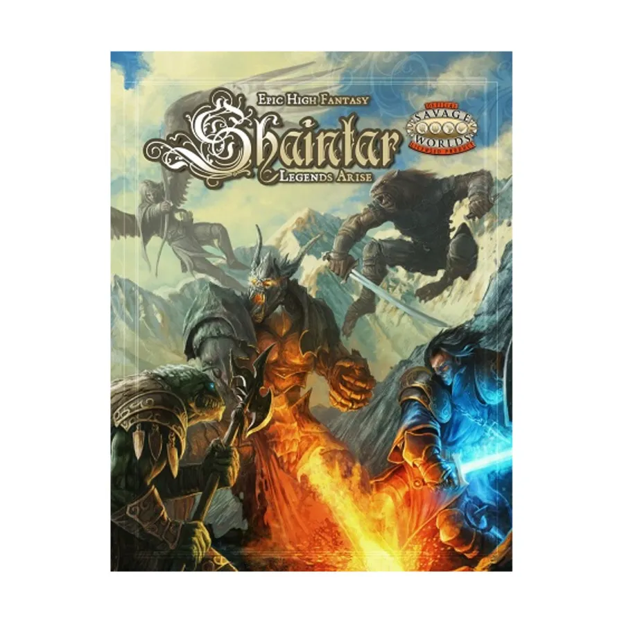 Shaintar - Legends Arise (POD), Shaintar (Savage Worlds), мягкая обложка
Shaintar - Legends Arise (POD), Shaintar (Savage Worlds), мягкая обложка