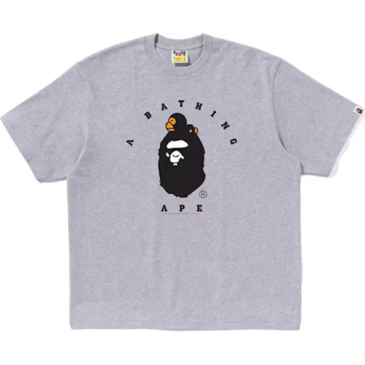 Футболка Bape Milo College Relaxed Fit A BATHING APE, серый
Футболка Bape Milo College Relaxed Fit A BATHING APE, серый