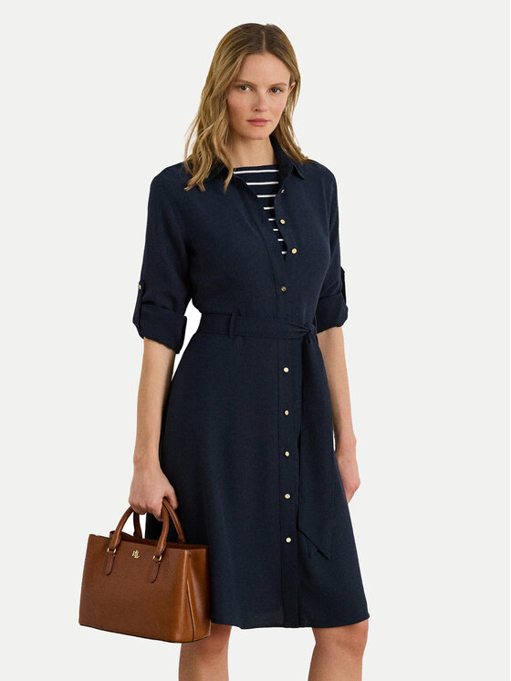 Платье-рубашка regular fit 200980920001 Lauren Ralph Lauren, синий
Платье-рубашка regular fit 200980920001 Lauren Ralph Lauren, синий