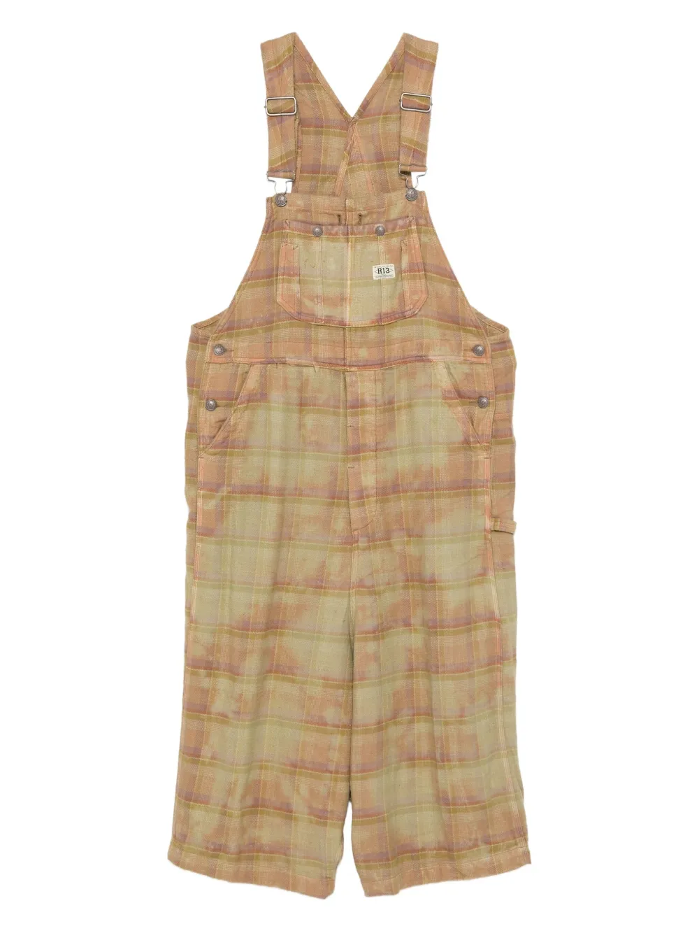 Комбинезоны из хлопка в крупную клетку R13, нейтральный
Комбинезоны из хлопка в крупную клетку R13, нейтральный