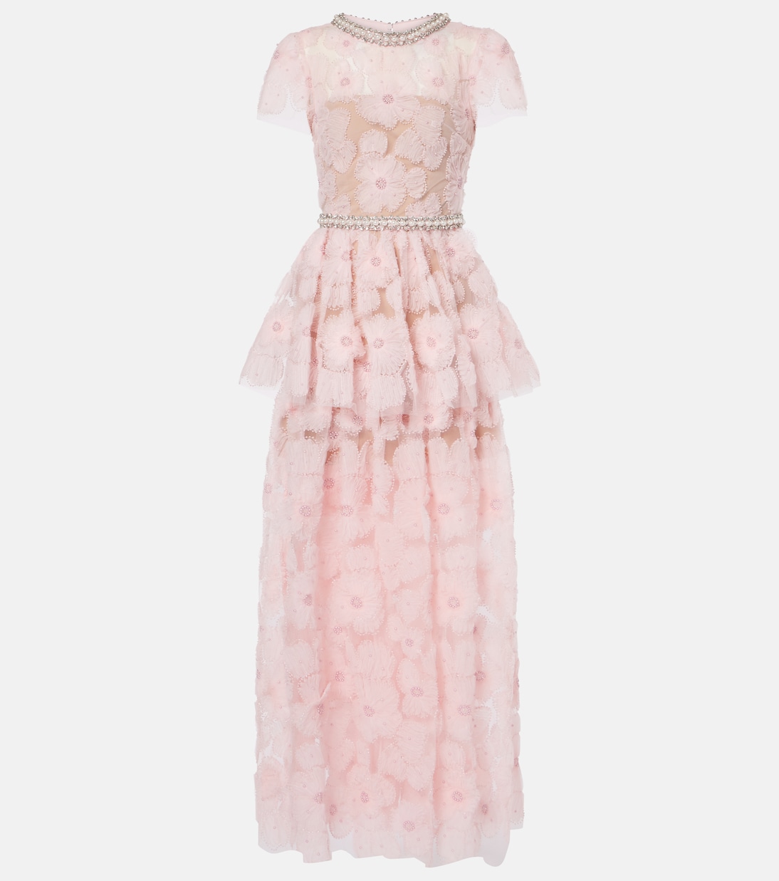 Платье из тюля с цветочным узором Self-Portrait, розовый
Платье из тюля с цветочным узором Self-Portrait, розовый