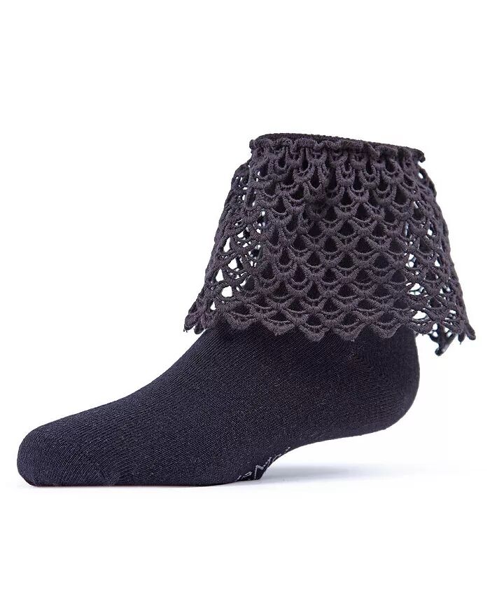 Носки-ажуры для девочек из смеси хлопка и кружева Loopsy Ankle Socks MeMoi, черный
Носки-ажуры для девочек из смеси хлопка и кружева Loopsy Ankle Socks MeMoi, черный