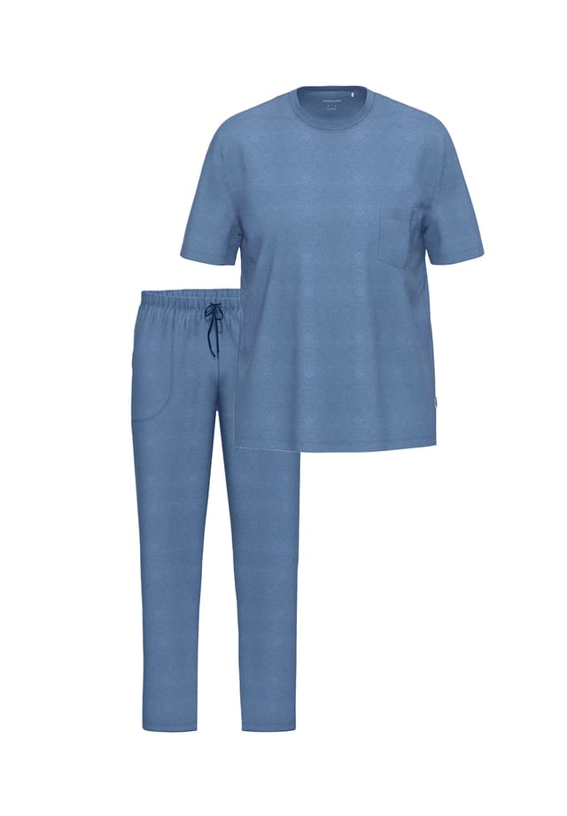 Пижама из органического хлопка Ammann, синий
Пижама из органического хлопка Ammann, синий