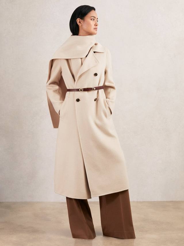 Пальто из шерсти с деталями в стиле шарф Indira Reiss, Cream
Пальто из шерсти с деталями в стиле шарф Indira Reiss, Cream