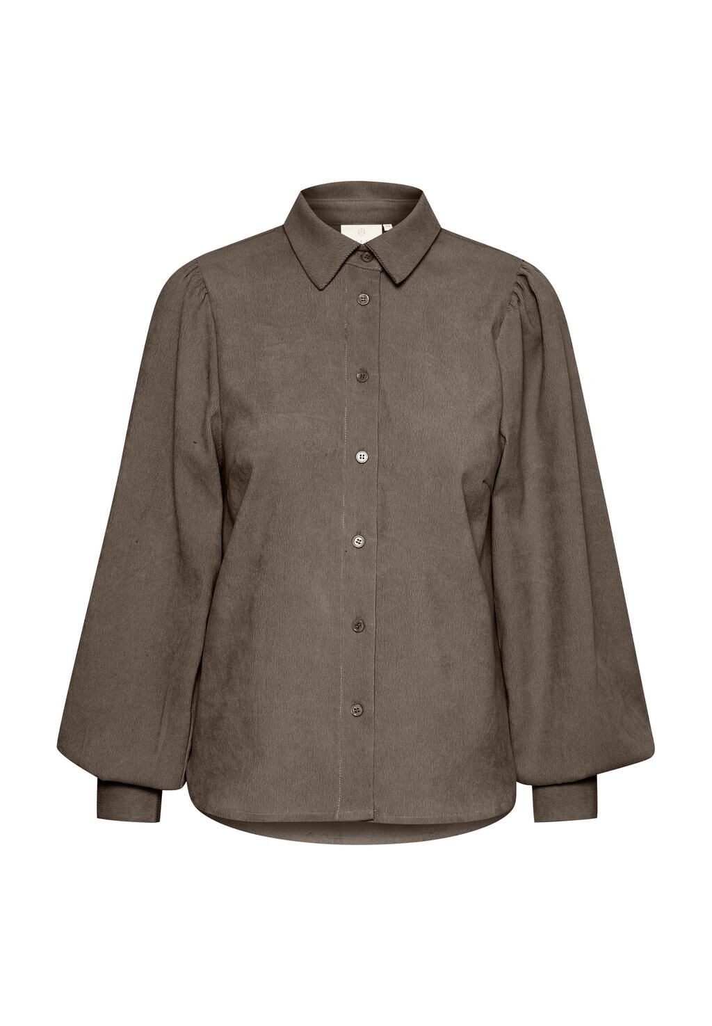 Блузка на пуговицах Kaffe, коричневый
Блузка на пуговицах Kaffe, коричневый