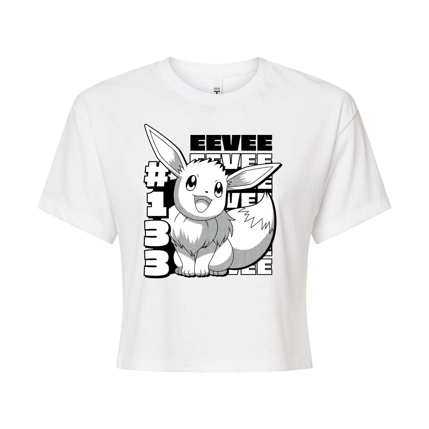 Укороченная футболка с рисунком Pokémon для детей "Eevee 133" Licensed Character, белый
Укороченная футболка с рисунком Pokémon для детей "Eevee 133" Licensed Character, белый