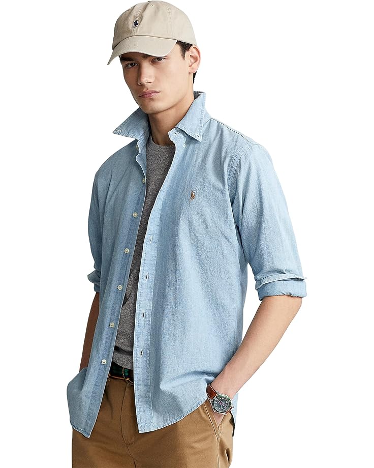 Поло Polo Ralph Lauren Chambray Sport Shirt, цвет Chambray
Поло Polo Ralph Lauren Chambray Sport Shirt, цвет Chambray