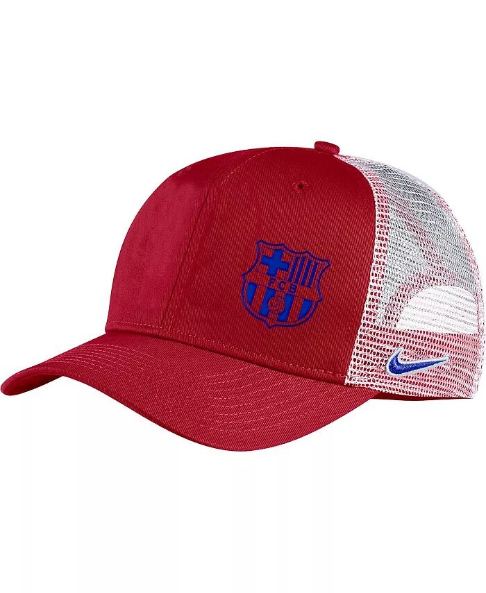 Мужская бейсболка-кепка Trucker Snapback Crimson Barcelona Classic99 Nike
Мужская бейсболка-кепка Trucker Snapback Crimson Barcelona Classic99 Nike