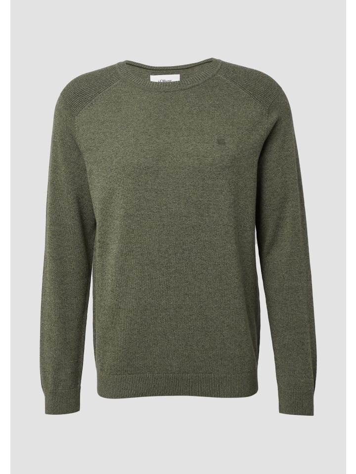 Вязаный свитер цвета 79X0_оливковый зеленый s.Oliver
Вязаный свитер цвета 79X0_оливковый зеленый s.Oliver
