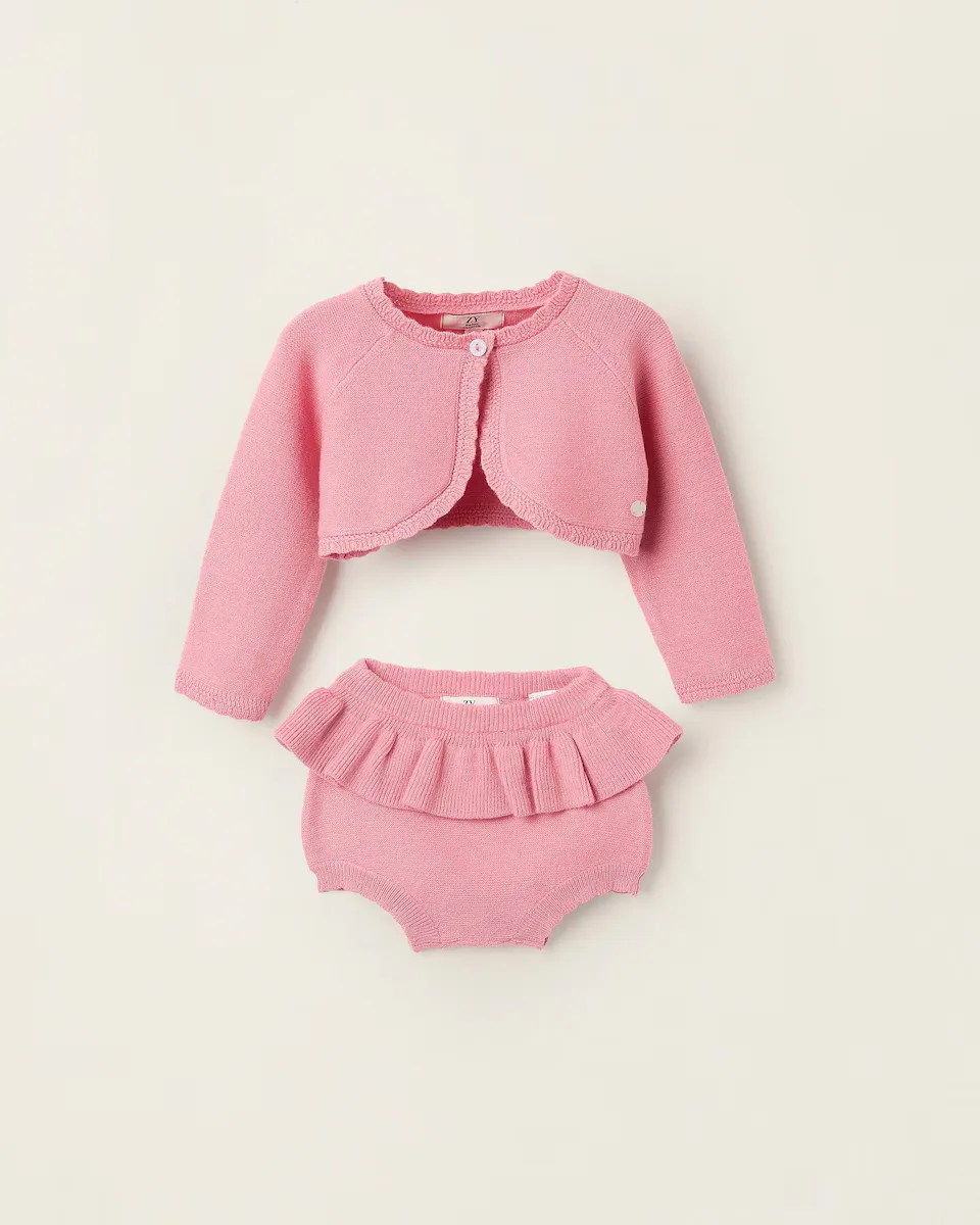 Комплект из 2-х предметов для девочки Zippy, розовый
Комплект из 2-х предметов для девочки Zippy, розовый