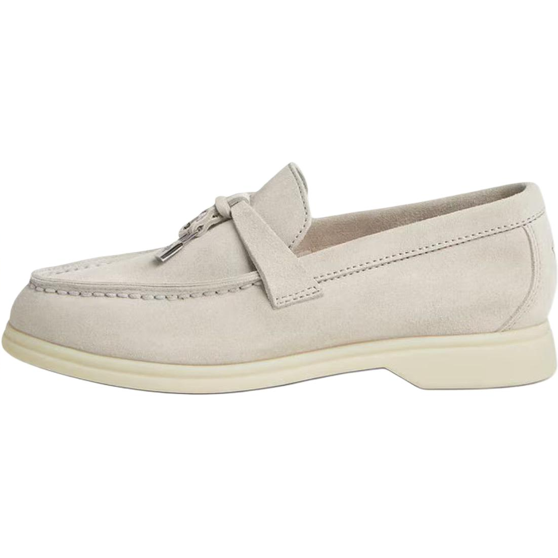 Loro Piana Summer Charms Walk Low top детские кожаные туфли Gray Kids'
Loro Piana Summer Charms Walk Low top детские кожаные туфли Gray Kids'