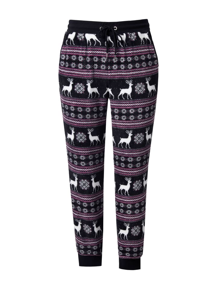 Брюки для дома черного цвета Ulla Popken
Брюки для дома черного цвета Ulla Popken