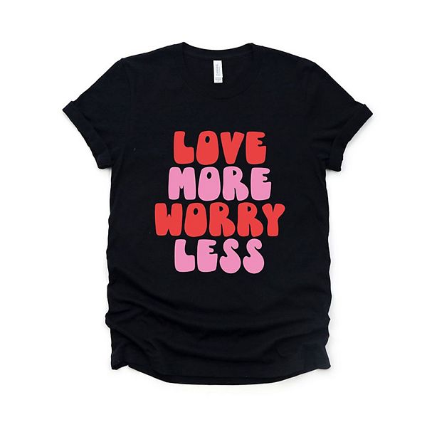 Футболка Love more worry less с коротким рукавом Simply Sage Market, Black
Футболка Love more worry less с коротким рукавом Simply Sage Market, Black
