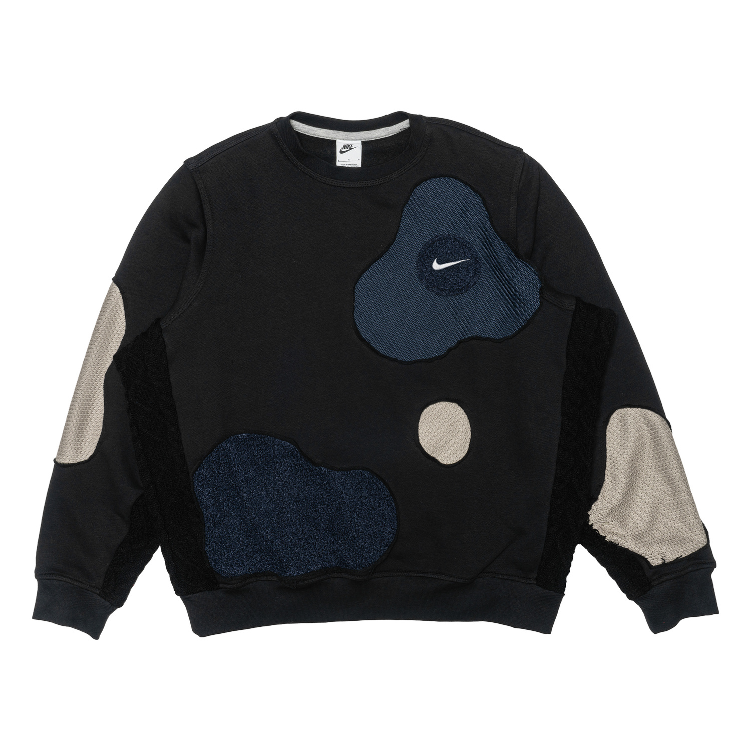 Nike Клубные Толстовка унисекс, черные, с круглым вырезом, средней толщины, стандартного размера
Nike Клубные Толстовка унисекс, черные, с круглым вырезом, средней толщины, стандартного размера