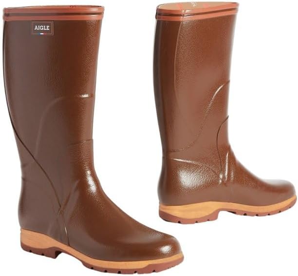Мужские резиновые сапоги Aigle, коричневый
Мужские резиновые сапоги Aigle, коричневый
