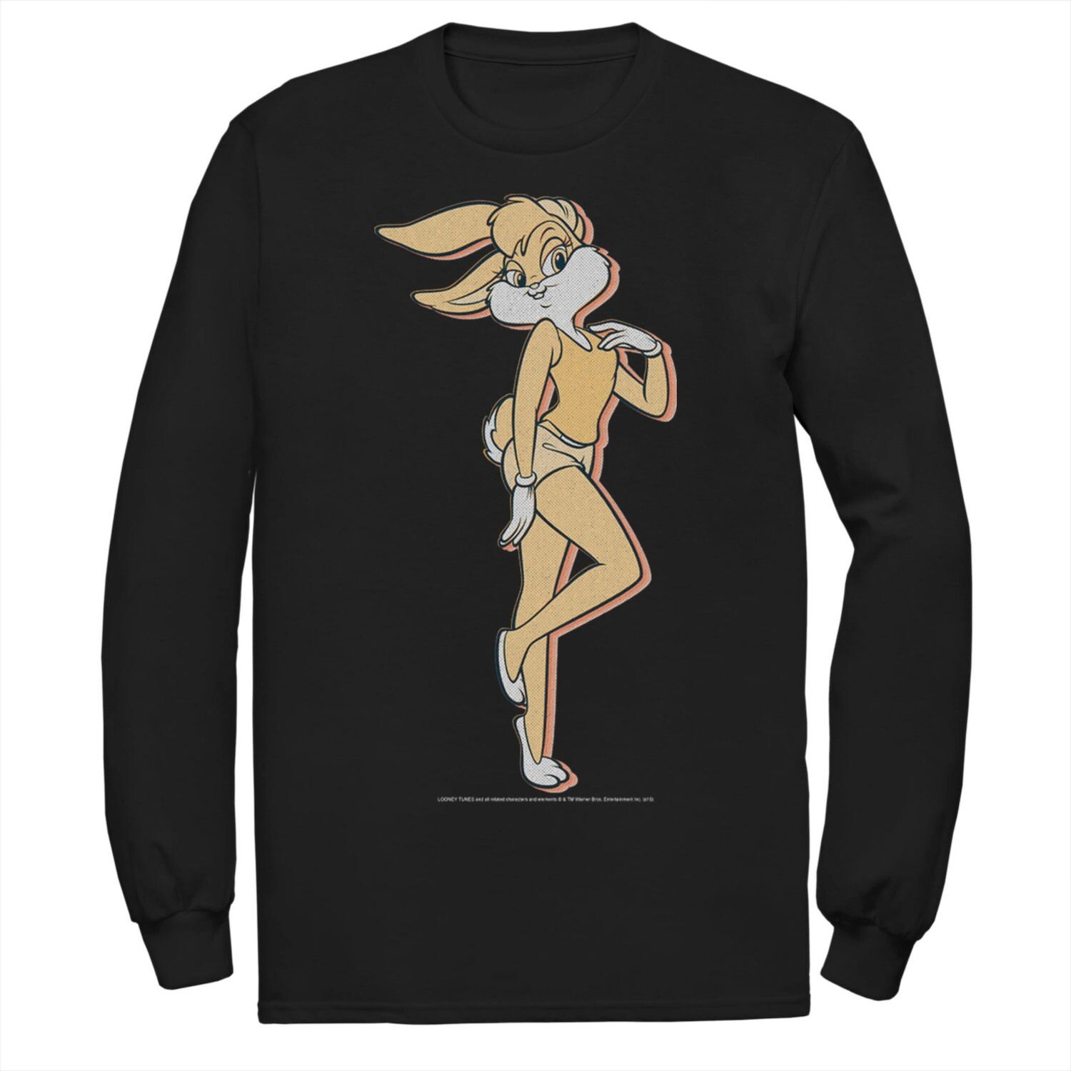 Мужская футболка с длинными рукавами и простым портретом Looney Tunes Lola Bunny Licensed Character
Мужская футболка с длинными рукавами и простым портретом Looney Tunes Lola Bunny Licensed Character