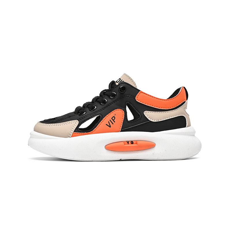 Нескользящие износостойкие низкие детские кроссовки для повседневной носки Izumi Chiryū, черный/оранжевый
Нескользящие износостойкие низкие детские кроссовки для повседневной носки Izumi Chiryū, черный/оранжевый