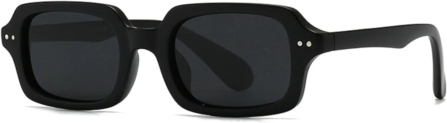 Солнцезащитные очки в стиле ретро, прямоугольные, для женщин и мужчин, модные, 90-е, маленькие квадратные, с защитой от УФ-излучения UV400 mincl, Black
Солнцезащитные очки в стиле ретро, прямоугольные, для женщин и мужчин, модные, 90-е, маленькие квадратные, с защитой от УФ-излучения UV400 mincl, Black