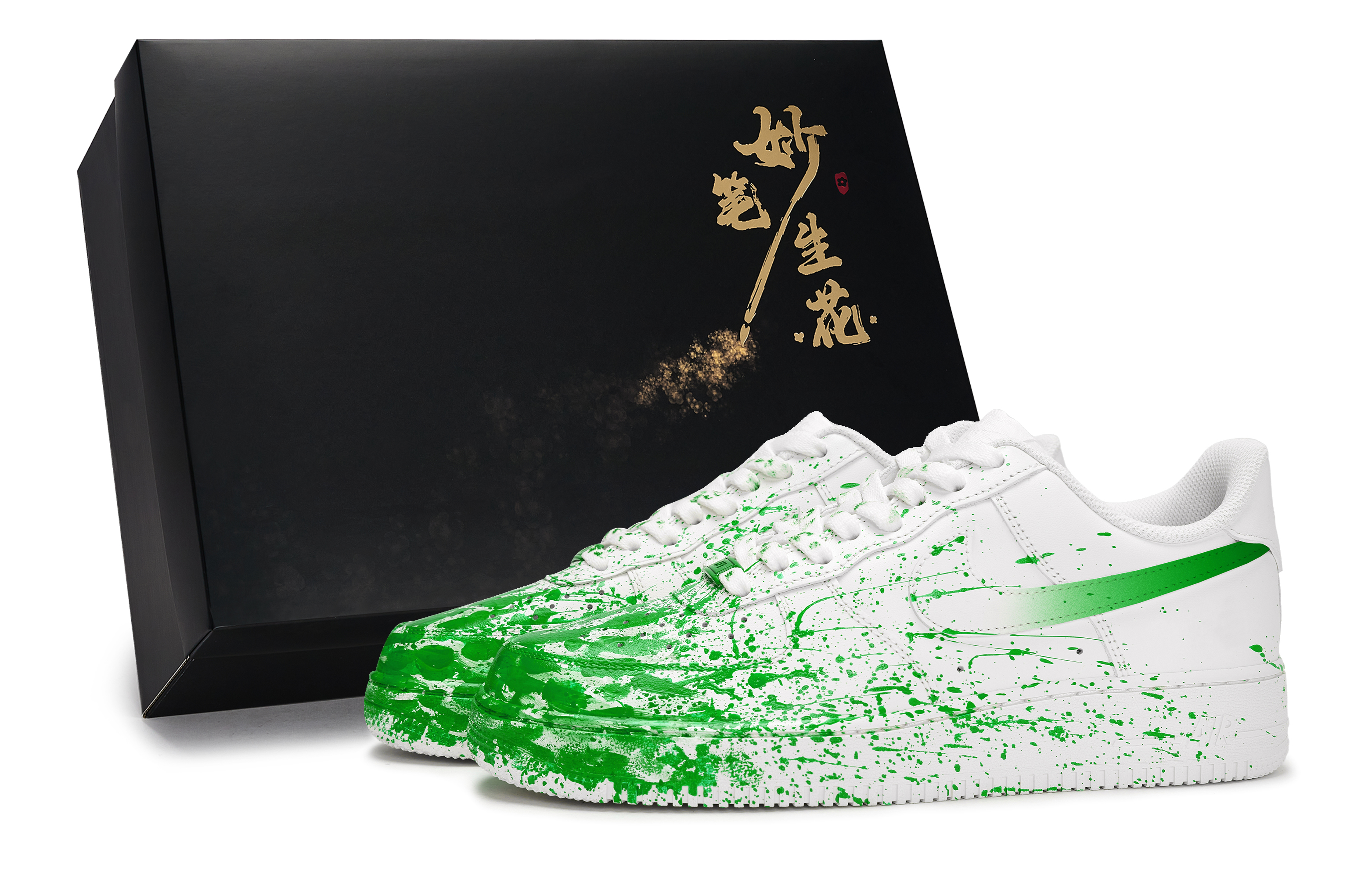 Nike Кроссовки Air Force 1 с низким верхом, противоскользящие, износостойкие, для скейтбординга, мужские, белые, зеленые
Nike Кроссовки Air Force 1 с низким верхом, противоскользящие, износостойкие, для скейтбординга, мужские, белые, зеленые