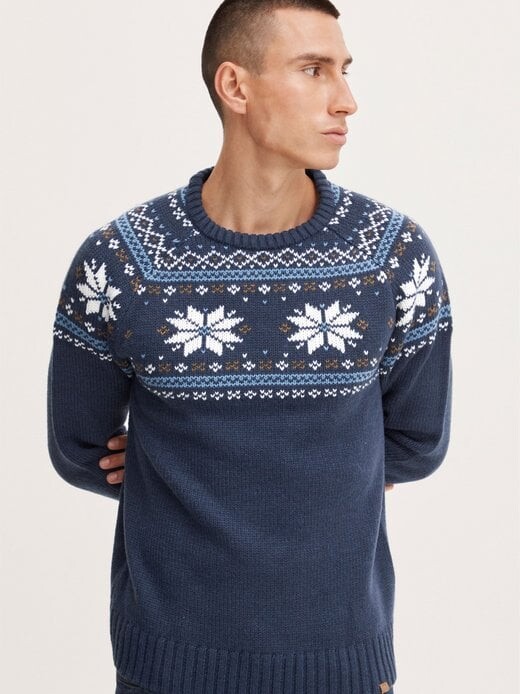 Вязаный свитер притимбро 11 Project, синий 
Вязаный свитер притимбро 11 Project, синий