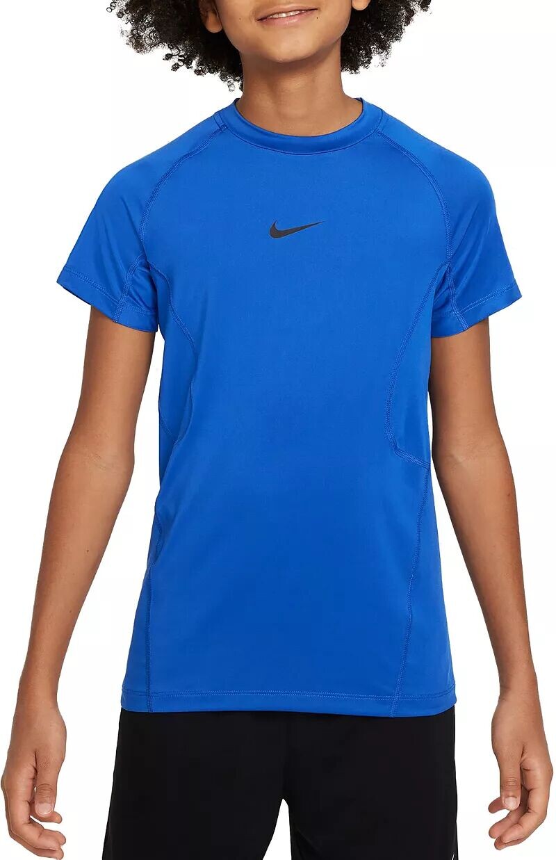Рубашка с короткими рукавами Nike Pro Dri-FIT для мальчиков 
Рубашка с короткими рукавами Nike Pro Dri-FIT для мальчиков