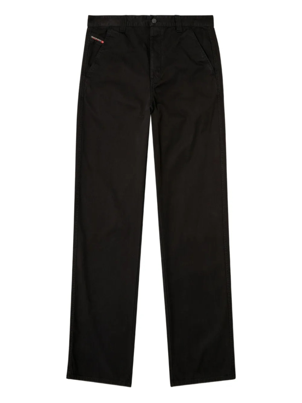 Хлопковые брюки Diesel, черный
Хлопковые брюки Diesel, черный