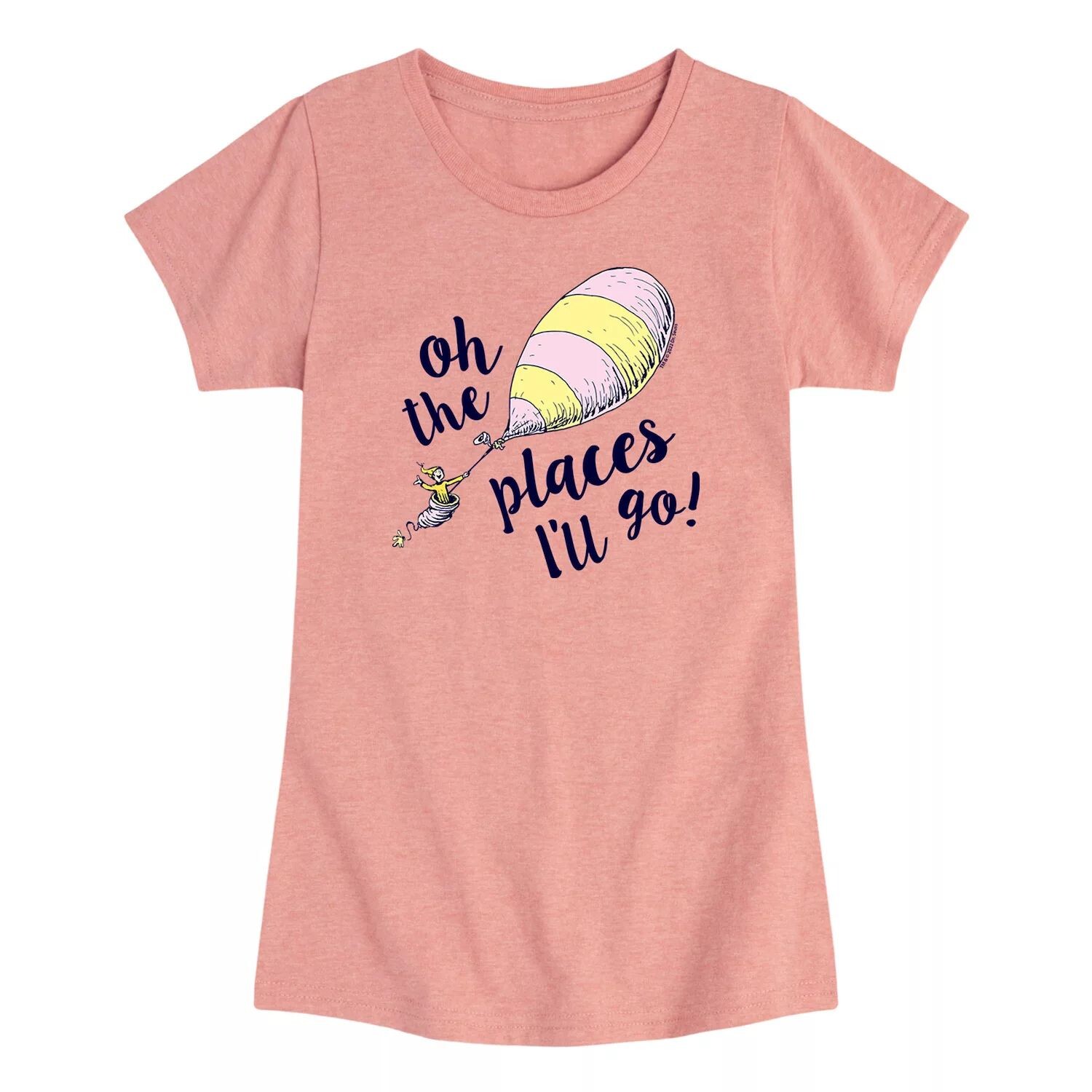 Футболка с рисунком «Доктор Сьюз» для девочек 7–16 лет «Места, куда я пойду» Dr. Seuss, розовый
Футболка с рисунком «Доктор Сьюз» для девочек 7–16 лет «Места, куда я пойду» Dr. Seuss, розовый